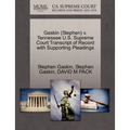 Gaskin (Stephen) V. Tennessee U.S. Supreme Court Transcript of Record with Supporting Pleadings