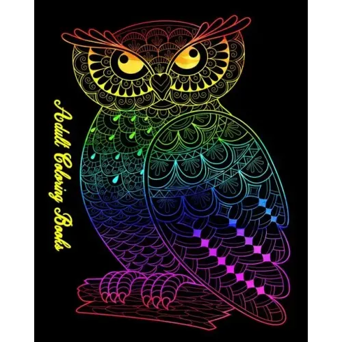 Adult Coloring Books: Gorgeous Cats and Owls