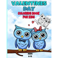 valentines day coloring book for kids ages 6-12: valentines day coloring book animals - Paperback