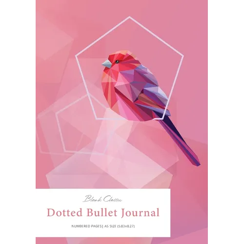 Dotted Bullet Journal: Medium A5 - 5.83X8.27 (Sparrow)