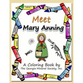 Meet Mary Anning: A Coloring Book by the Georgia Mineral Society, Inc.