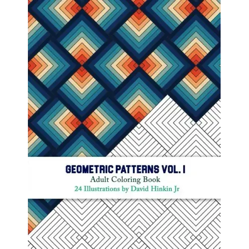 Geometric Patterns - Adult Coloring Book Vol. 1 - Inkcartel