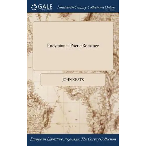 Endymion: a Poetic Romance