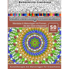 Malbucher fur Erwachsene Kaleidoskop-Mandalas - Paperback