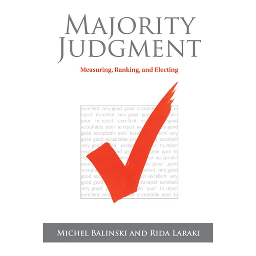 Majority Judgment: Measuring, Ranking, and Electing