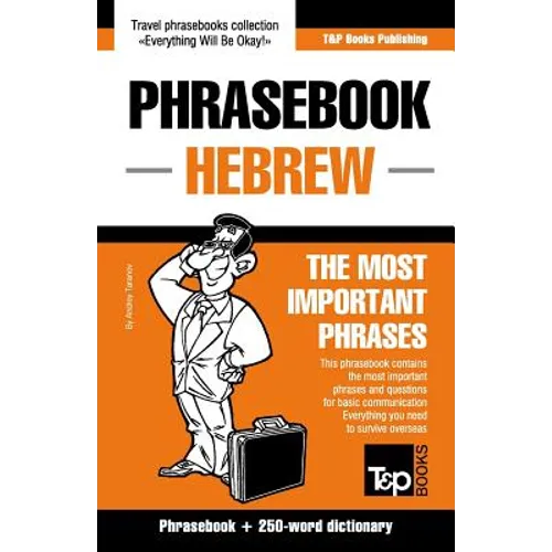 English-Hebrew phrasebook and 250-word mini dictionary