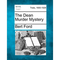 The Dean Murder Mystery