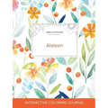Adult Coloring Journal: Alateen (Animal Illustrations, Springtime Floral)