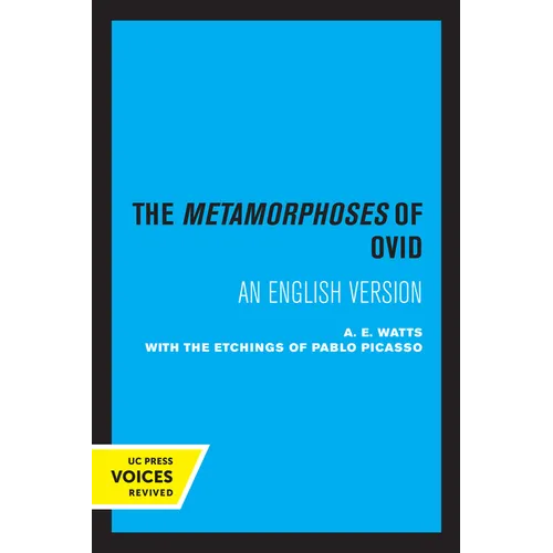 The Metamorphoses of Ovid: With the Etchings of Pablo Picasso
