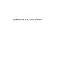 The Mysticism of St. Francis of Assisi
