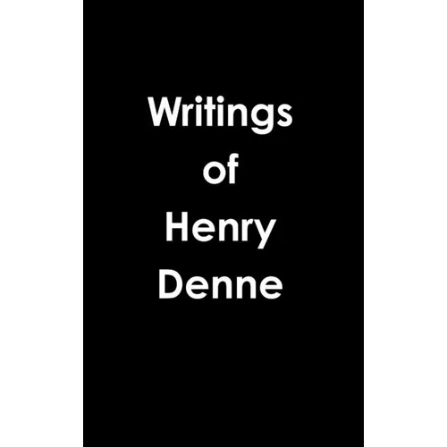 Writings of Henry Denne
