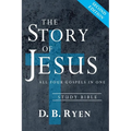 The Story of Jesus: All Four Gospels In One (Study Bible)
