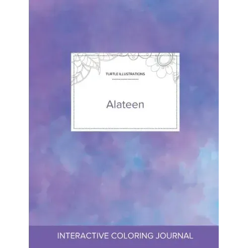 Adult Coloring Journal: Alateen (Turtle Illustrations, Purple Mist)