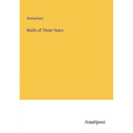 Waifs of Three Years