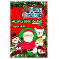 merry christmas activity book for kids ages 4-8
