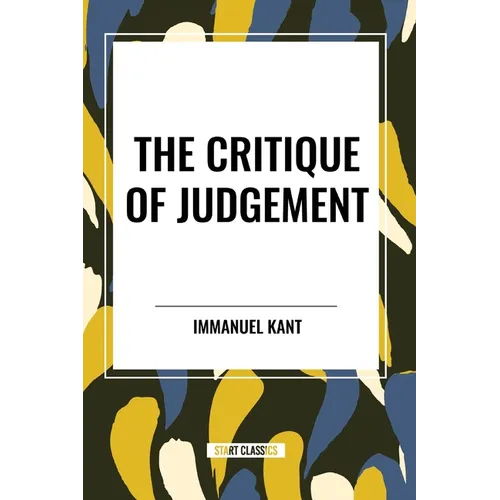 The Critique of Judgement