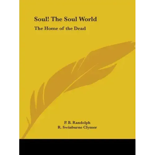 Soul! The Soul World: The Home of the Dead
