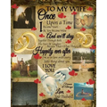 To My Wife Once Upon A Time I Became Yours & You Became Mine And We'll Stay Together Through Both The Tears & Laughter: 20th Wedding Anniversary Gifts