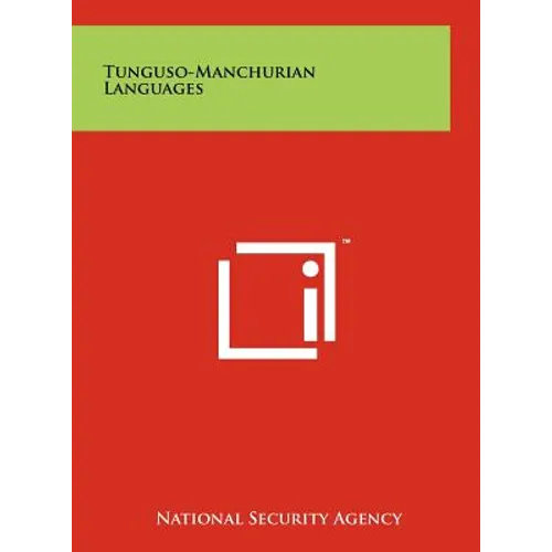 Tunguso-Manchurian Languages
