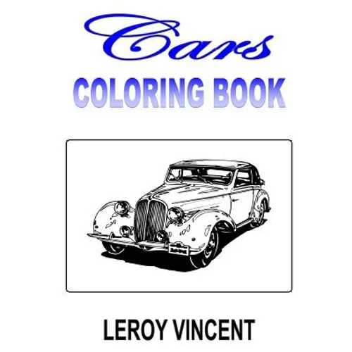 Cars Coloring Book