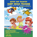 Gifted and Talented Right Brain Training for children ages 3-6: Challenges Childrens' Creative Skills