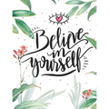 Believe in Yourself: An Adult Coloring Book with Motivational Sayings and Positive Affirmations for Confidence and Relaxation