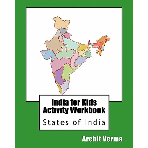 India for Kids Activity Workbook: States of India