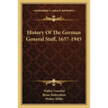 History Of The German General Staff, 1657-1945
