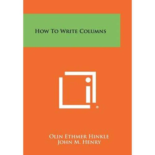 How to Write Columns