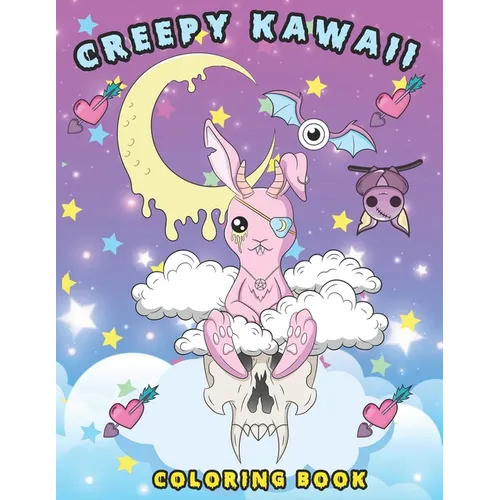 Creepy Kawaii Coloring book: Kawaii Coloring Book