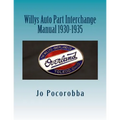Willys Auto Part Interchange Manual 1930-1935