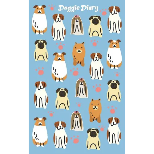 Doggie Diary: A Dog Lovers Diary: 80 Sheets/160 Pages, 5 x 8 Notebook for Kids