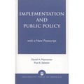 Implementation and Public Policy