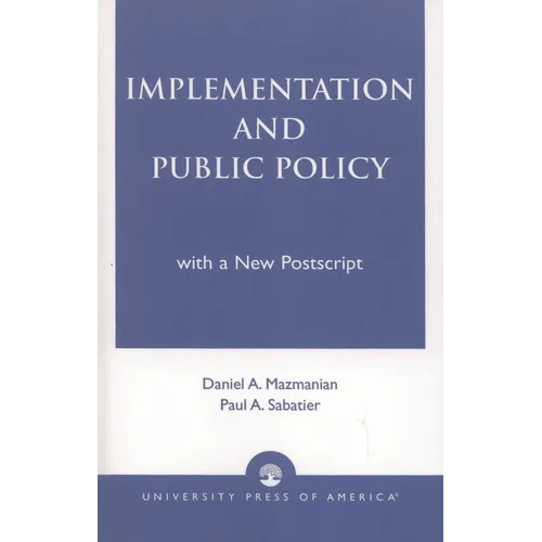 Implementation and Public Policy