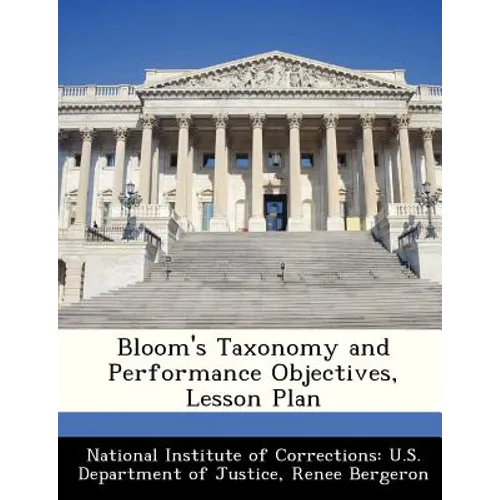 Bloom's Taxonomy and Performance Objectives, Lesson Plan
