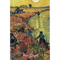 The Red Vineyard Van Gogh Note Book: Hardcover Journal Notebook Diary with Dot Grid, Lined, Blank Vintage Paper for Writing Drawing Journaling