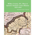 Wilkes County, NC, P&Q Minutes, 1835-1844