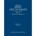 Ode to Death, H.144: Study score