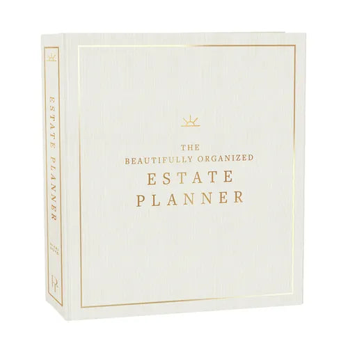 The Essential Estate Planner: An Elegant End of Life Planner to Organize Your Important Affairs and Final Wishes