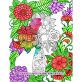 Fabulous Flowers Coloring Book for Adults: An Adult Coloring Book for Stress Relief and Relaxation (Hand-Drawn Images Exclusively Designed)