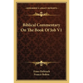 Biblical Commentary On The Book Of Job V1