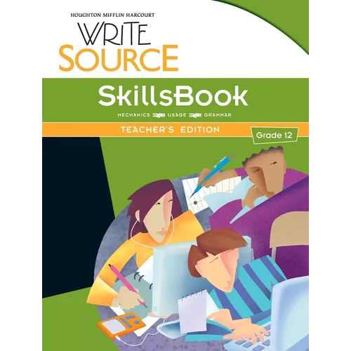 Write Source SkillsBook Teacher's Edition Grade 12
