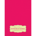 Large 8.5 x 11 Dotted Bullet Journal (Pink #17) Hardcover - 245 Numbered Pages