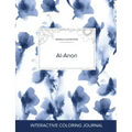 Adult Coloring Journal: Al-Anon (Mandala Illustrations, Blue Orchid)