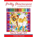 Pretty Pomeranians: A Pom Pom Dog Colouring Book for Adults