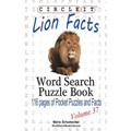 Circle It, Lion Facts, Word Search, Puzzle Book