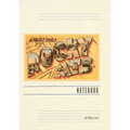 Vintage Lined Notebook Greetings from the Rocky Mts.
