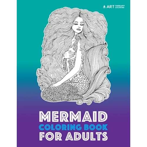 Mermaid Coloring Book For Adults