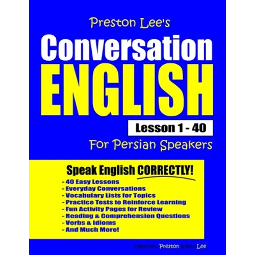 Preston Lee's Conversation English For Persian Speakers Lesson 1 - 40