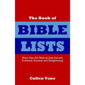 The Book of Bible Lists